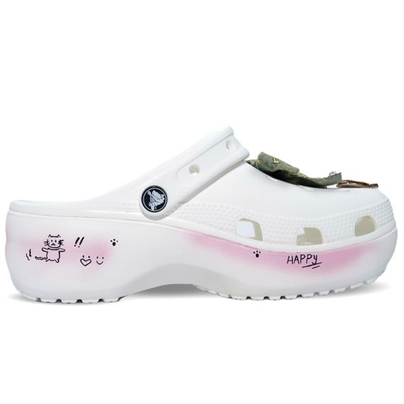 Crocs Classic Platform Clog 'Bright Pink'