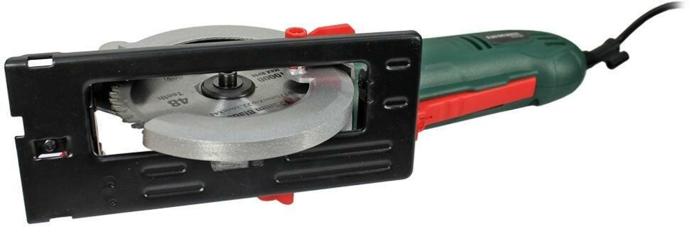 Дисковая пила FAVOURITE FCS-125, 1100 Вт, зеленый/черный