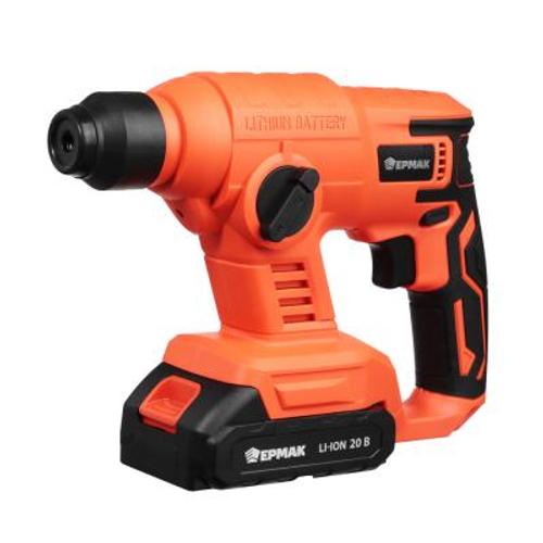 Перфоратор аккумуляторный 20В, 1АКБ и ЗУ Ермак