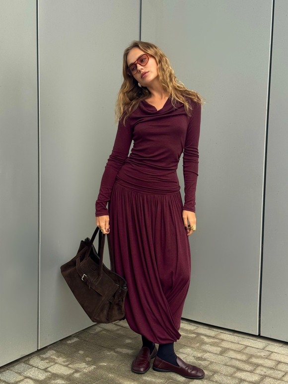 Костюм Каллиопа винный