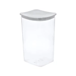 Емкость для сыпучих продуктов квадратная 1,9л, Смоки