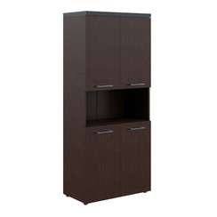 Шкаф с 2-мя комплектами глухих малых дверей и топом THC 85.4  856х450х1968 TORR