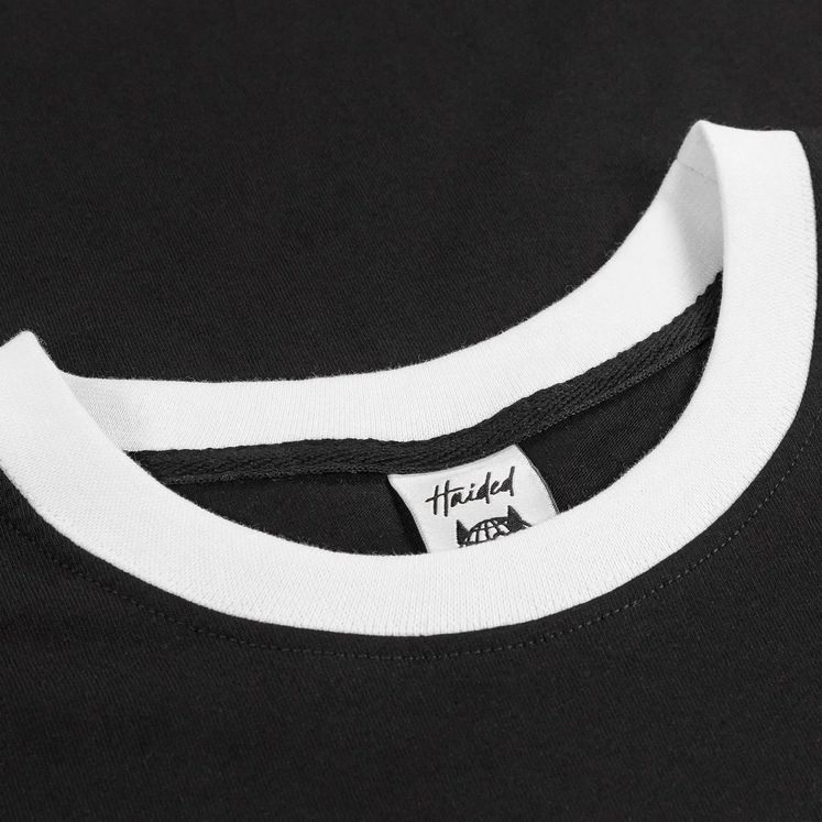 Футболка HAIDED LEISURE 90S, черн/белый