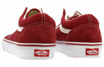 Vans Old Skool Brick Red low-top sneakers for men and women the same red