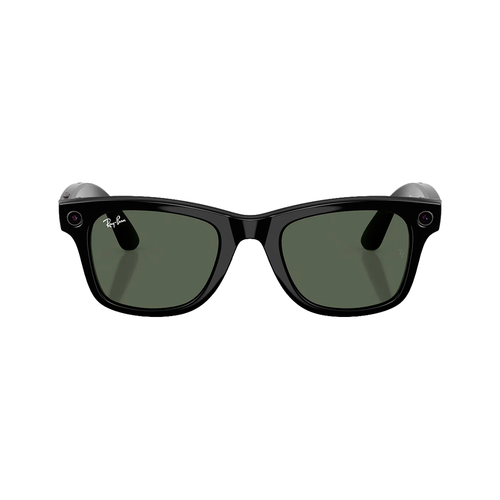 Умные очки Ray-Ban Wayfarer (Gen 2) Shiny Black / G15 Green 155 - 53