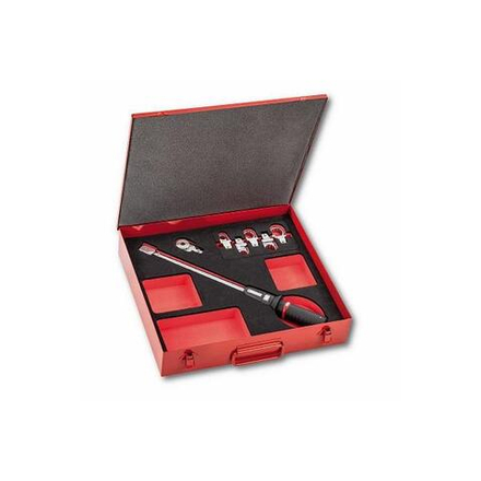 811 NF 200 Ключ динамометрический 40-200 Нм с набором аксессуаров в кейсе, USAG (Италия)