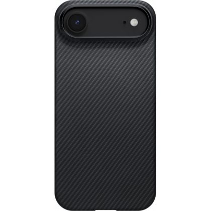 Ультра тонкий чехол Pitaka для iPhone 17 Air, Черный
