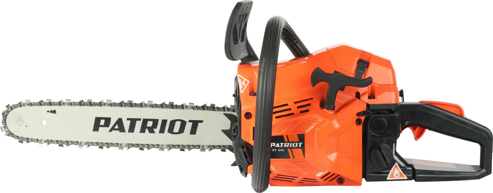 Бензиновая пила PATRIOT PT 445, 2.9 л.с, шина 40см, легкий пуск