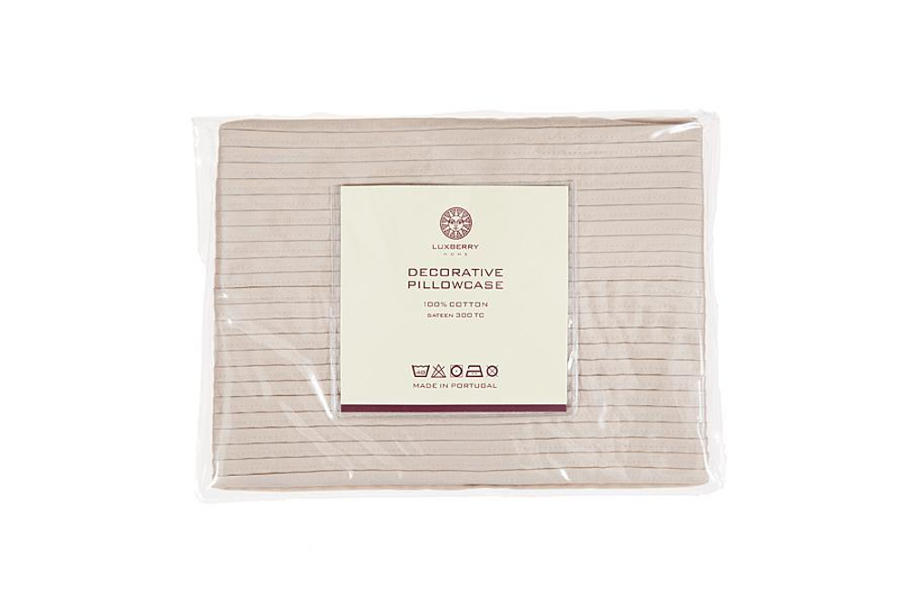 Элитная наволочка декоративная City от Luxberry упаковка