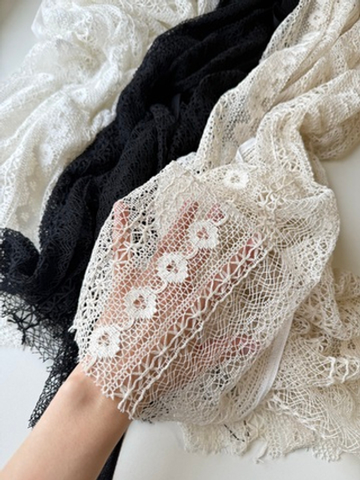 Кроше рисунок 6 Натуральный цвет