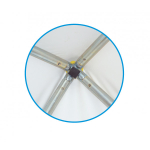 Шатер Митек 3,0Х3,0 H-3.5 (со стенкой)