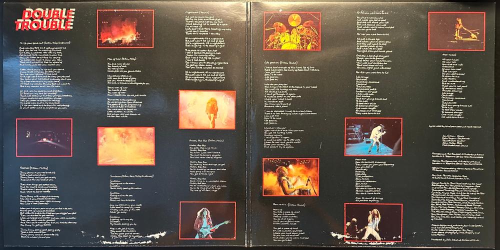 Gillan - Double Trouble 2LP (UK 1981г.)