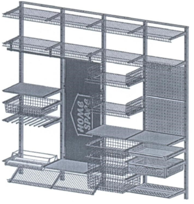 Интерьерное решение Extra Металлик серебристый