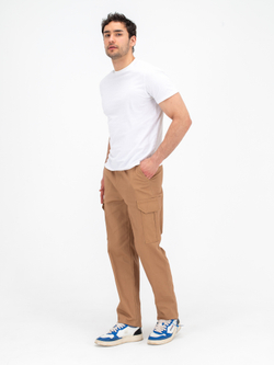 Карго джоггеры прямые. Кэиел