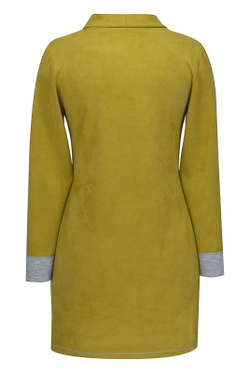 Платье-туника 1736ЮПА, горчичный #257Гор211736ЮПА
