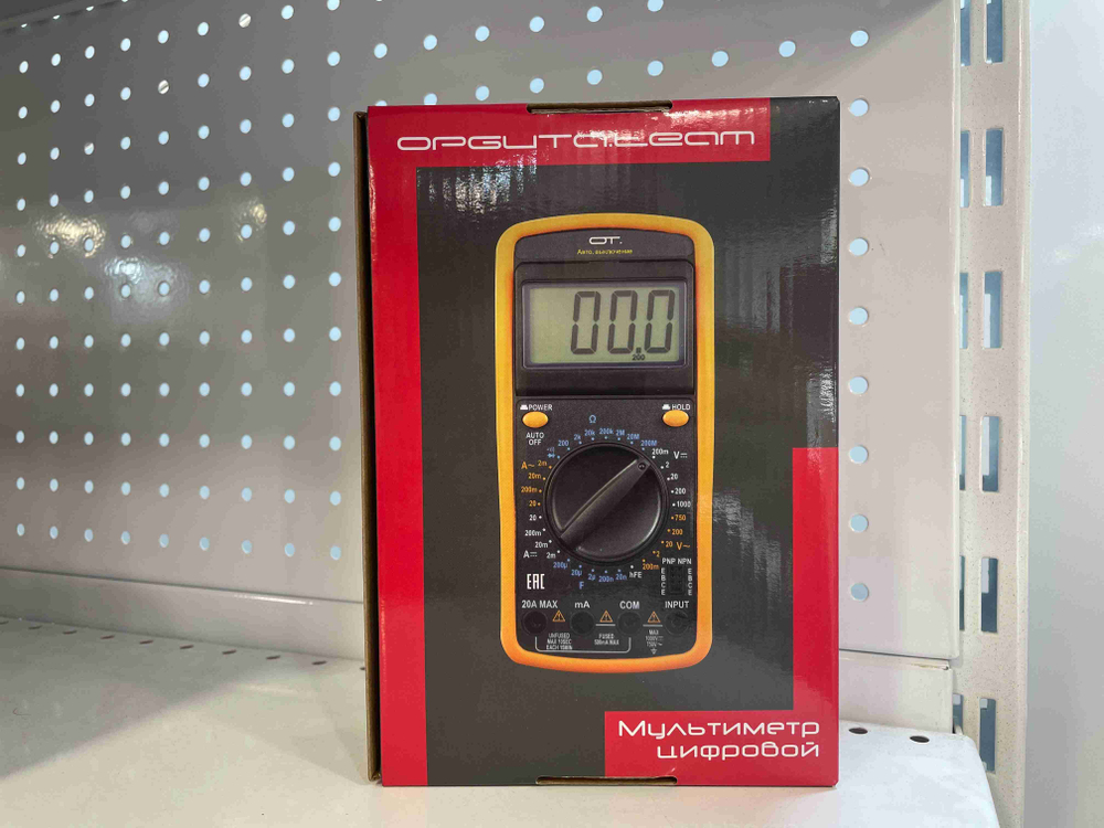 OT-INM28 / Орбита OT-INM28 мультиметр цифровой в калоше (1 шт)