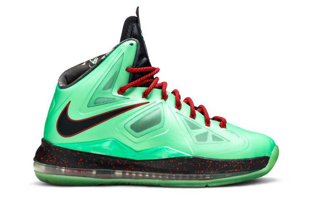 Nike Lebron 10 Cutting Jade Hyper Sneakers