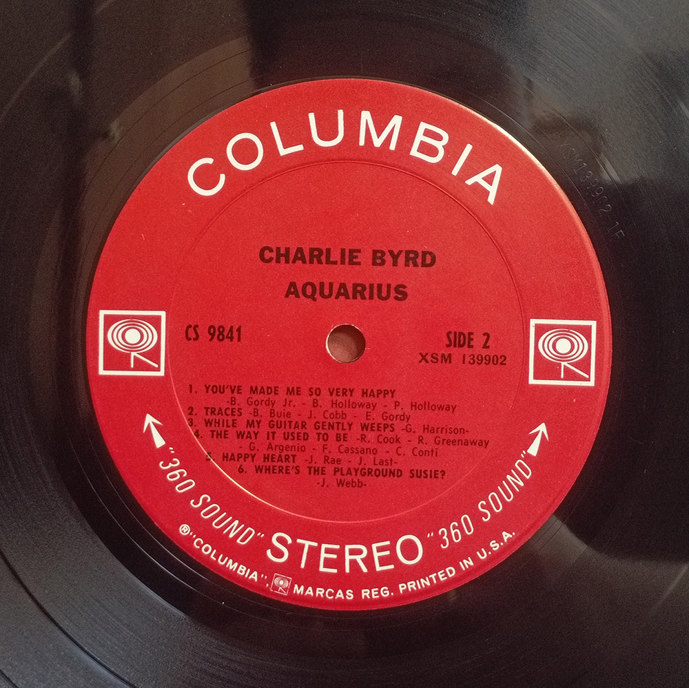 Charlie Byrd / Aquarius (LP)