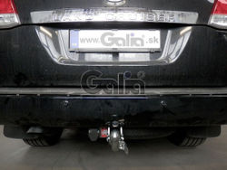 Фаркоп оцинкованный Galia T071C для Toyota Land Cruiser 200 2008-, Lexus LX 2008-(паспорт и сертификат в комплекте)(без электрики)
