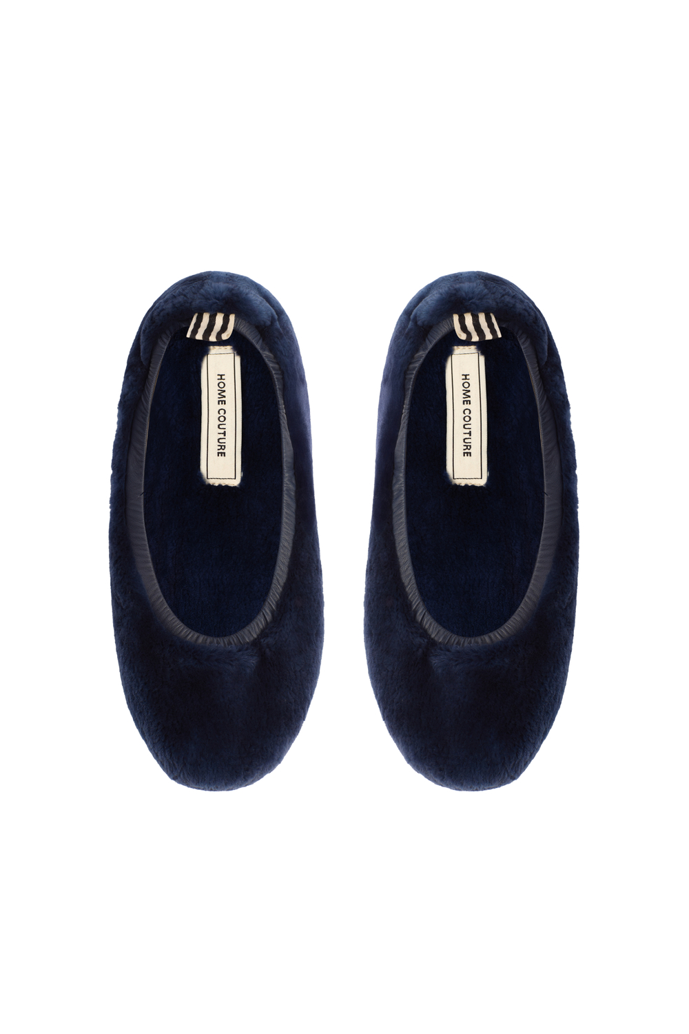 Темно-синие тапочки для взрослых