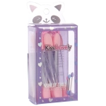 Аппликаторы для макияжа 10шт «KALISTO», цвет розовый, 6,5*3,7см