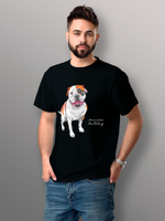 Футболка американский бульдог