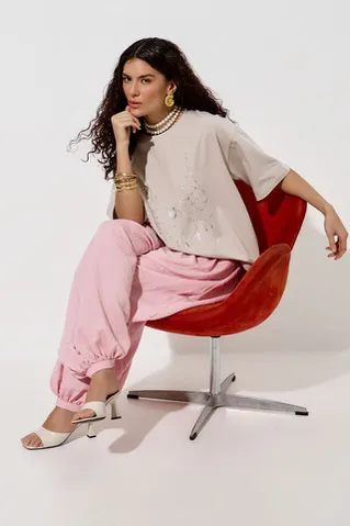 Футболка с принтом 