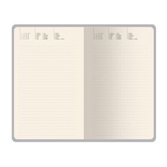 Gündəlik/Ajanda/Ежедневник/Diary Ежедневник недатированный А5 192 стр. на резинке "КАРРАРА" 3-818/07 Bruno Visconti