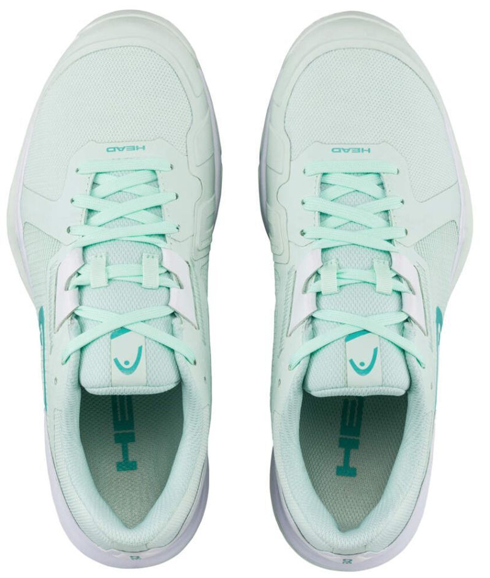 Женские теннисные кроссовки Head Sprint Team 3.5 - aqua/white