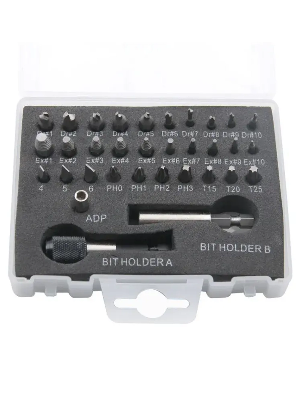 Набор экстракторов для выкручивания 33 предмета