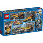 LEGO City: Грузовик для перевозки драгстера 60151 — Dragster Transporter — Лего Сити Город