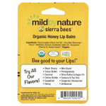 Mild By Nature, Sierra Bees™, органические бальзамы для губ, мёд, упаковка из 4 шт. по 4,25 г (0,15 унции)