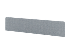 Экран фронтальный ЛДСП ткань Romeo 1650х370х32 512078-013 Сильвер