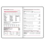 Ежедневник датированный 2023 А5 138x213 мм BRAUBERG "Marble", под кожу, синий, 114021