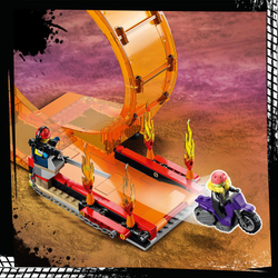 Конструктор LEGO City - Арена для трюков с двумя петлями 60339