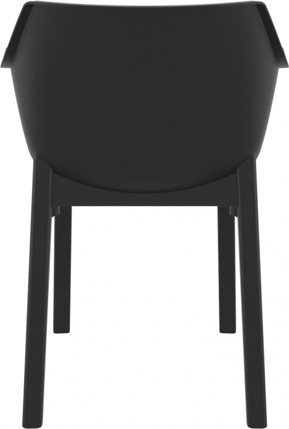 Кресло пластиковое Siesta Contract Dora, черный