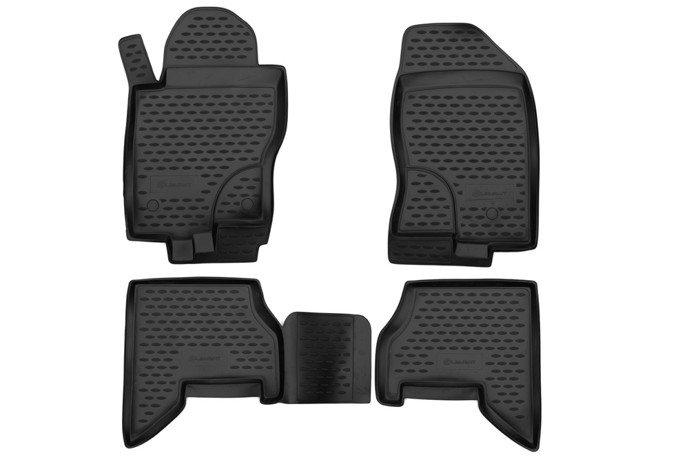 Коврики в салон NISSAN Pathfinder, 2010-2014 4 шт. (полиуретан)  AFMNIS10051H