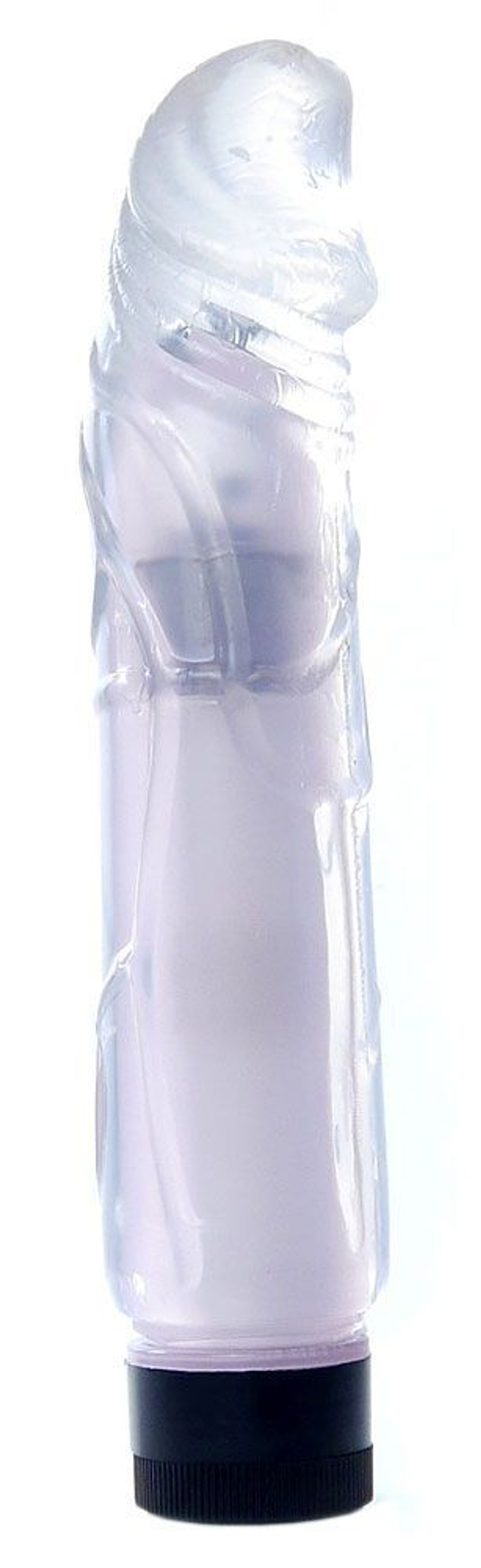 Boys of Toys Juicy Jelly 22 см – прозрачный реалистичный вибратор из TPE с плавной регулировкой вибрации