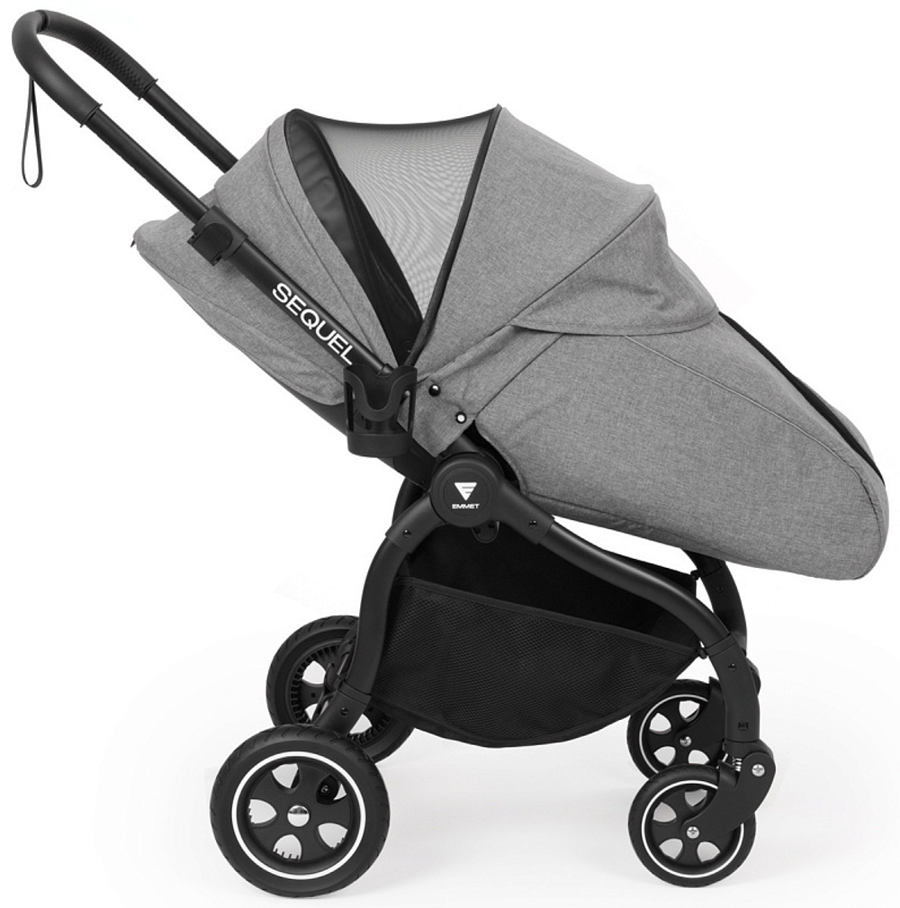 Детская прогулочная коляска Emmet Sequel SQL-03 Серый / (Gray)
