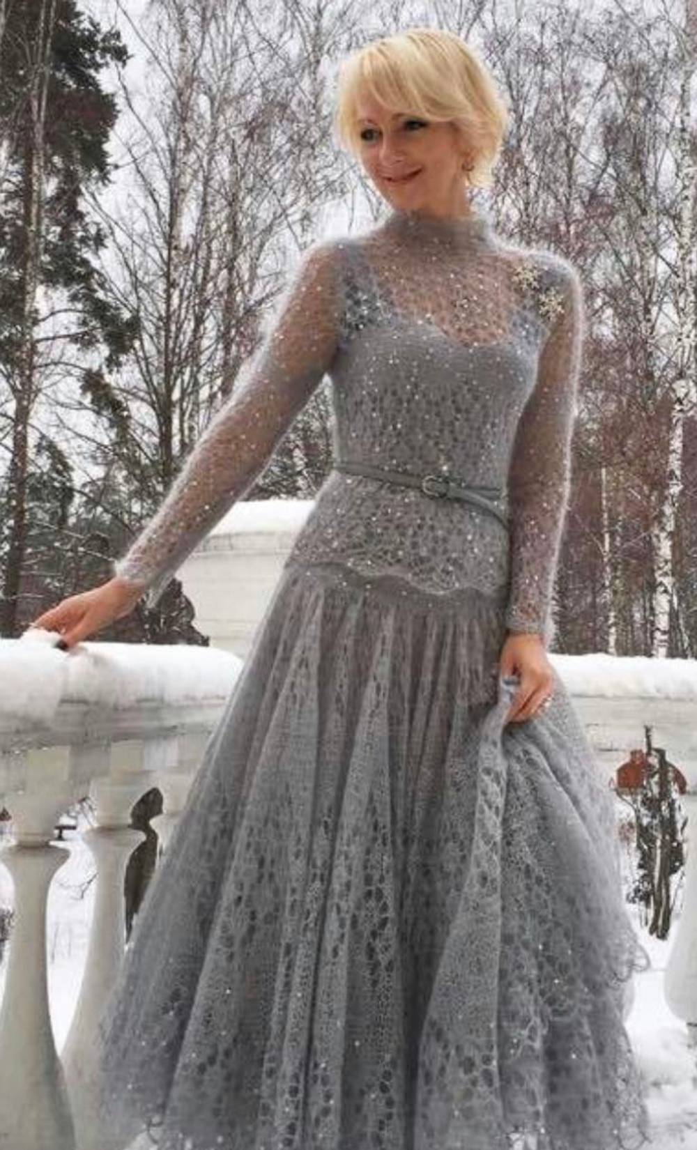 Пряжа на бобине 190г (Италия) 35% мохер 35% альпака 30% п/а 100г-1000м