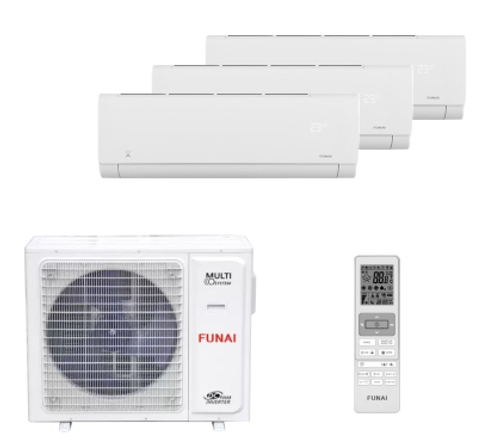 Мульти сплит-система Funai на 3 комнаты (25+25+25) SHOGUN ORIGAMI KODO