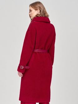 Шуба чебурашка тедди, Северина (арт. C1135rm016bz)