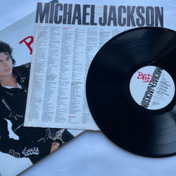 Винтажная виниловая пластинка LP Michael Jackson Bad (Канада 1987)