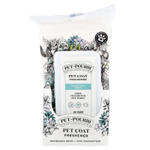 Poo-Pourri, Pet-Pourri™, салфетки для освежения шерсти питомцев, Pawsitively Fresh, 50 шт.
