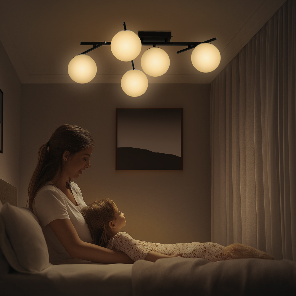 Citilux DORSY CL223152 LED Люстра поворотная Чёрная