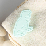 Детская радужная бомбочка в форме динозавра с ароматом яблока - 130 гр. (Цвет: не задано)