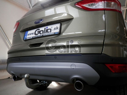 Фаркоп оцинкованный Galia F113C для Ford Kuga 2008-2013, 2013-(паспорт и сертификат в комплекте)(без электрики)