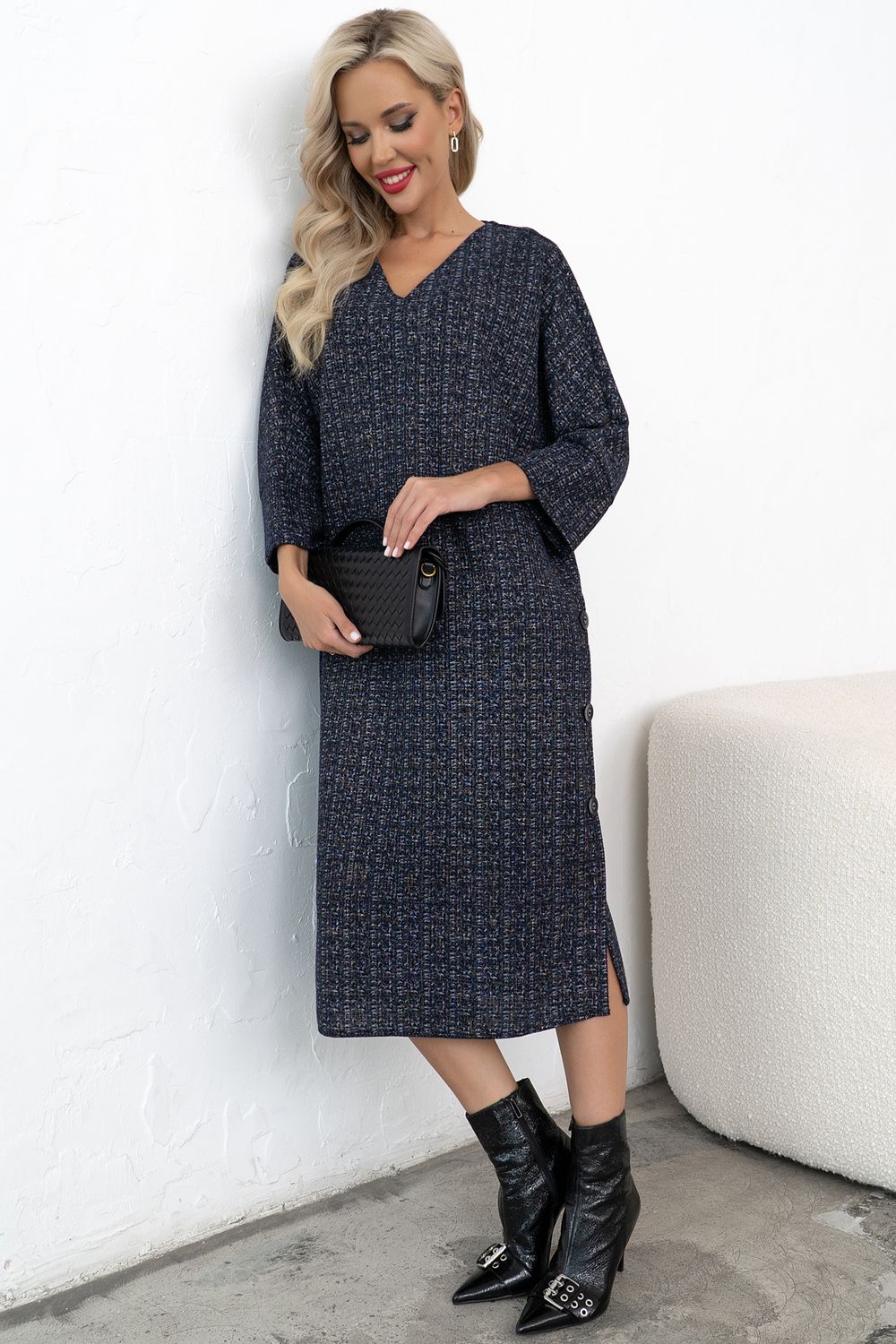 Платье Шарм (синий) Р11-1251/3 Nikol(Акция)