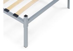 Односпальная кровать Фади 90х200 серая