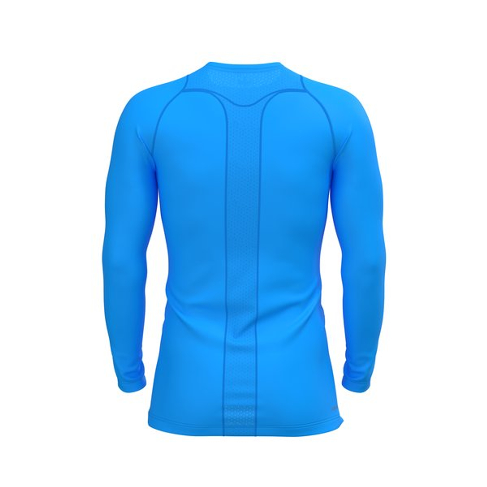 Компрессионное белье Evolution L/S Top — Photo blue